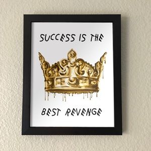 Motivational Success Wall Art